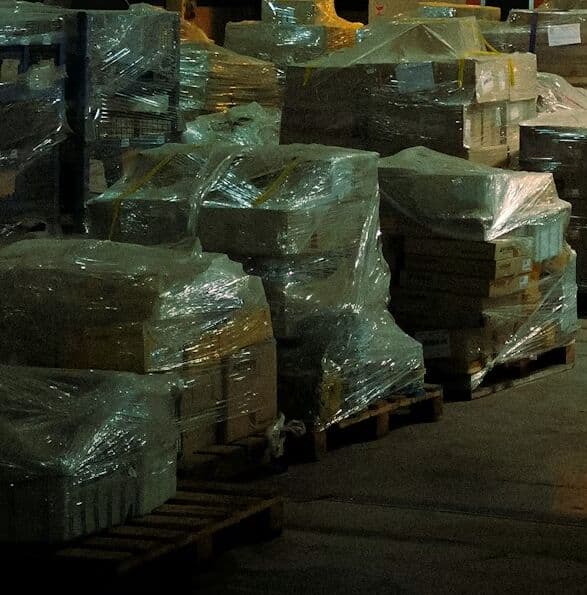 Pack industrial materials for shipment