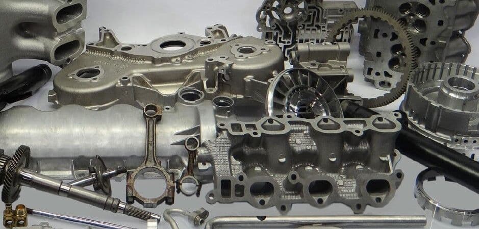 Examples of precision-cleaned industrial components