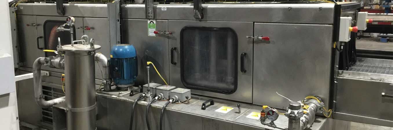 Used industrial washing system